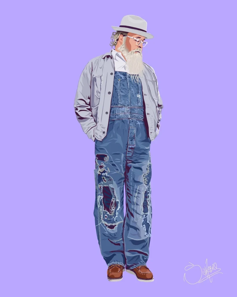 @doublerrandall Portrait by Pablo Sikosia