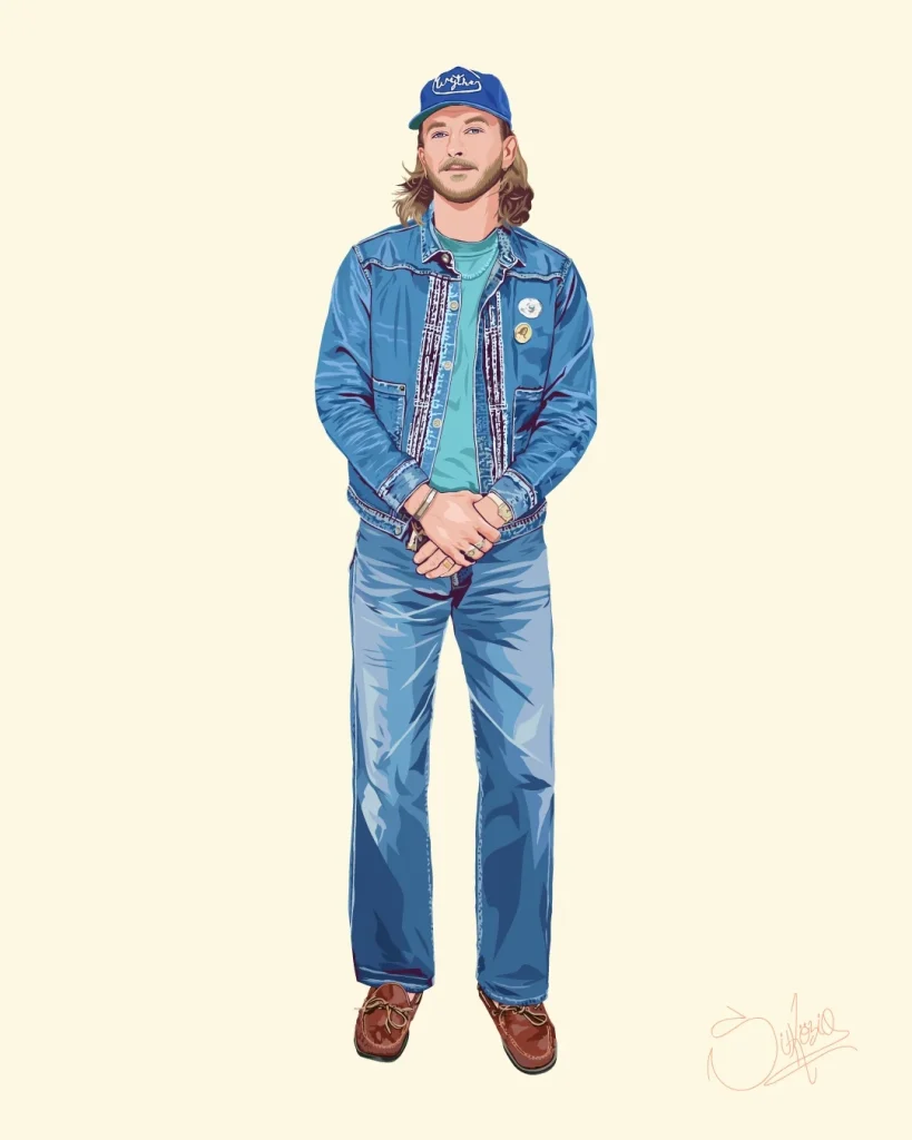 @lewiscrutchley Portrait by Pablo Sikosia