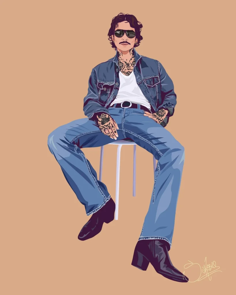 @stuccigus Portrait by Pablo Sikosia